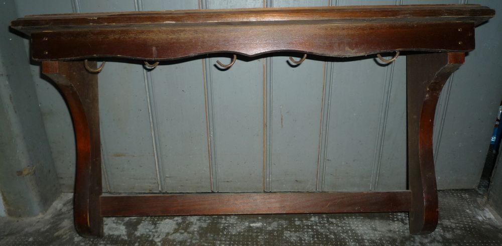 �tag�re porte casseroles en bois massif 8 Dole (39)