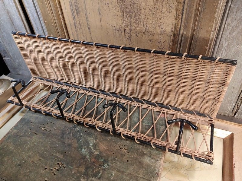�tag�re Porte Manteaux M�tal & Rotin Ferotin Mat�got 120 Loches (37)