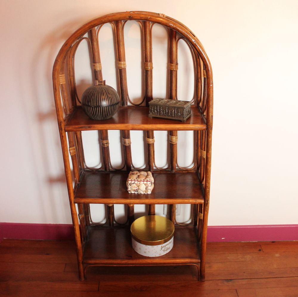 Etag�re en rotin 50 Ploufragan (22)