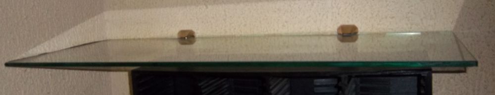 Etag�re vitre avec ses supports 5 Colombier-Fontaine (25)