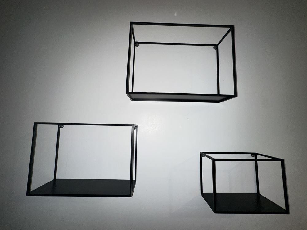 Lot de 3 �tag�res murales en fer 40 Ventabren (13)