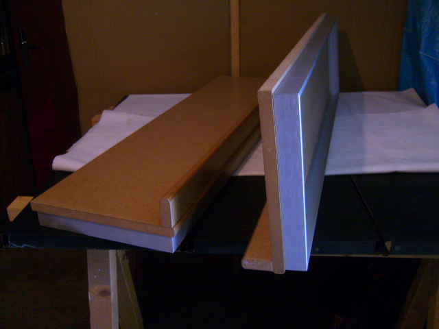 2 Etag�res ou socles en bois et alu 15 Wolxheim (67)