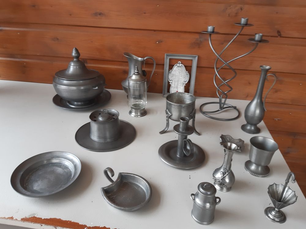 Un lot d'�tains , marque J GOARDER E  ,  Etat neuf 250 Marcellus (47)