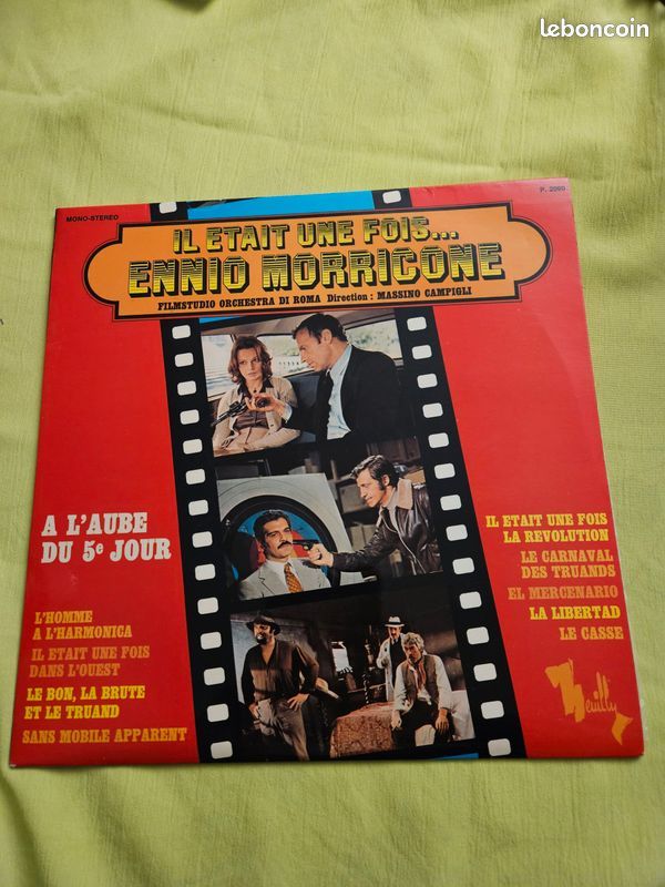 Il Etait Une Fois..33t vinyle. Ennio Morricone 25 Dourdan (91)