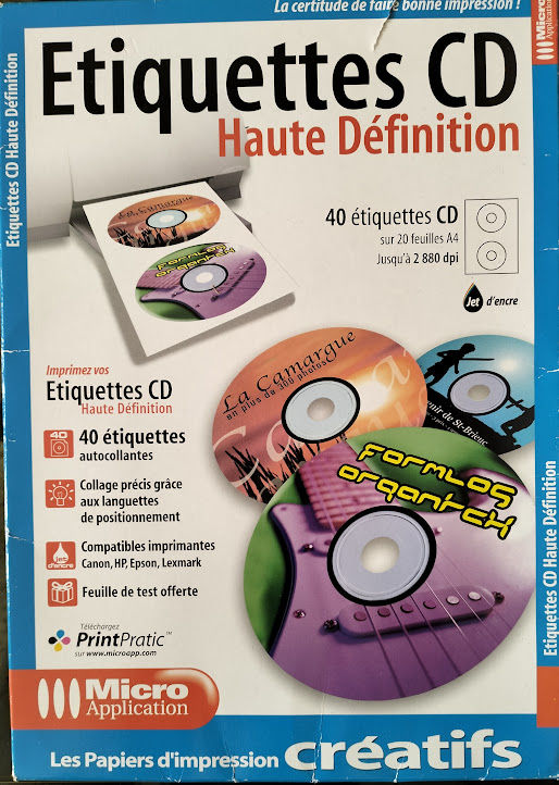 etiquettes CD 3.5 Toulon (83)