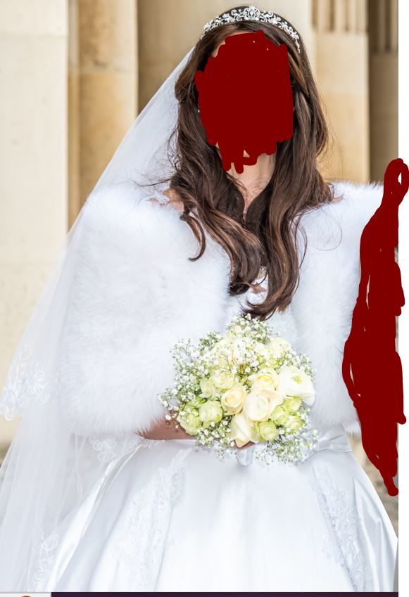 Etole vraie fourrure renard blanc mari�e
350 Paris 15 (75)