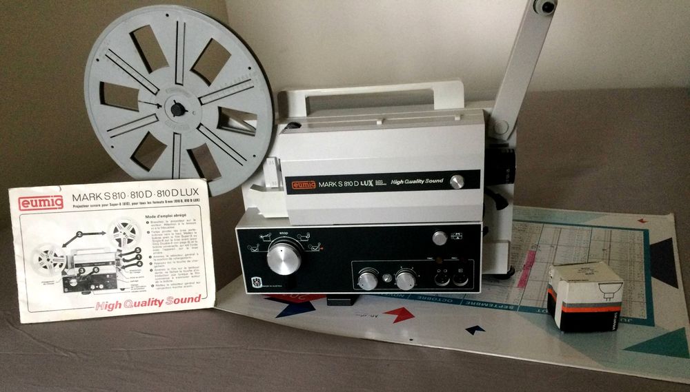 EUMIG-Cin�ma Sonore 8mm & Super8-avec Caisson et accessoires 170 Taverny (95)