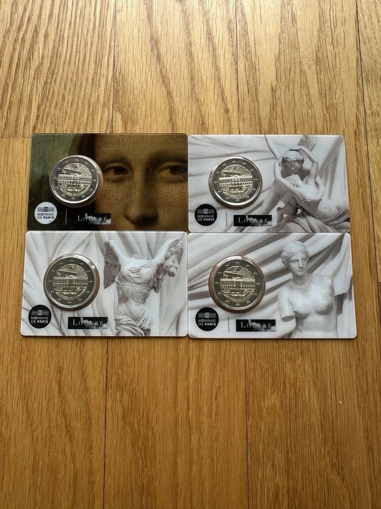Lot 2 euro Mus�e du Louvre BU 2025 50 Houdemont (54)