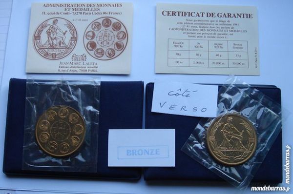 Ecu europ�en en Bronze florentin - Ann�e 1980 17 Montgeron (91)