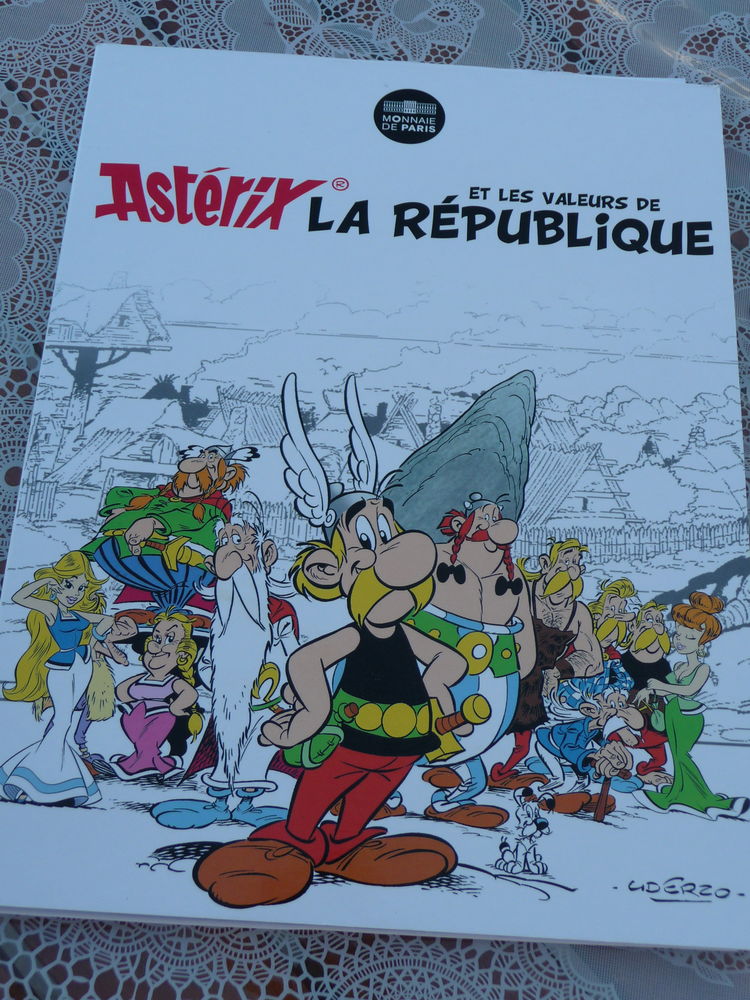  10 euros d'asterix de la monnaie de Paris 290 Frignicourt (51)