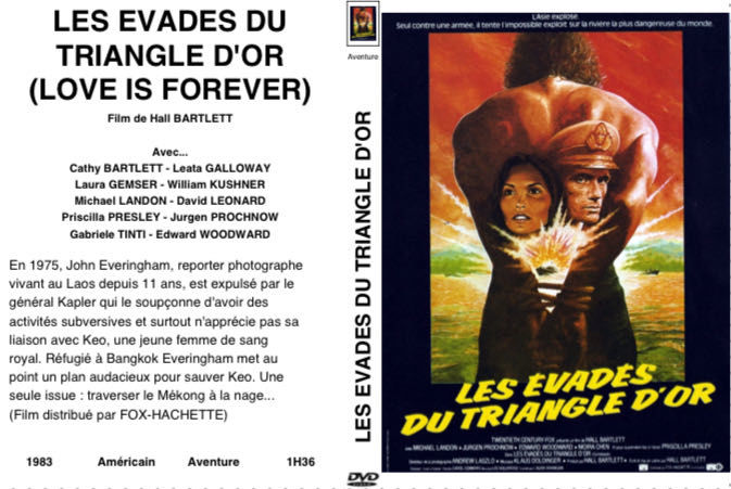   Les Evad�s du Triangle d'Or   (avec Michael Landon) - RARE 20 Claye-Souilly (77)