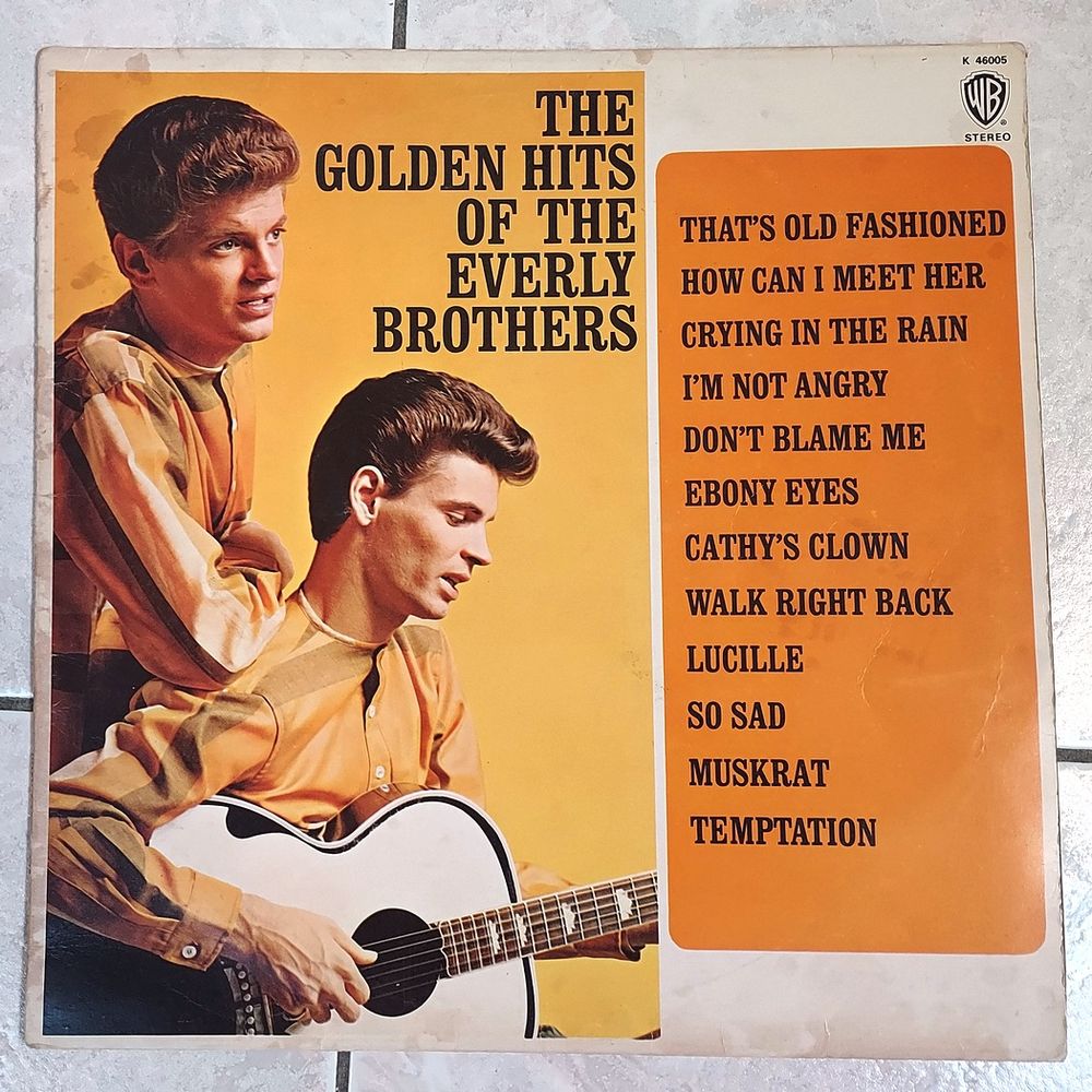 THE EVERLY BROTHERS - THE GOLDEN HITS-33t-CRYING IN THE RAIN 8 Tourcoing (59)