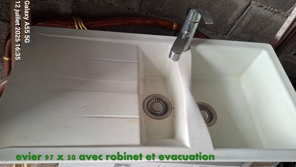 evier cuisine double bac 0 H�ches (65)