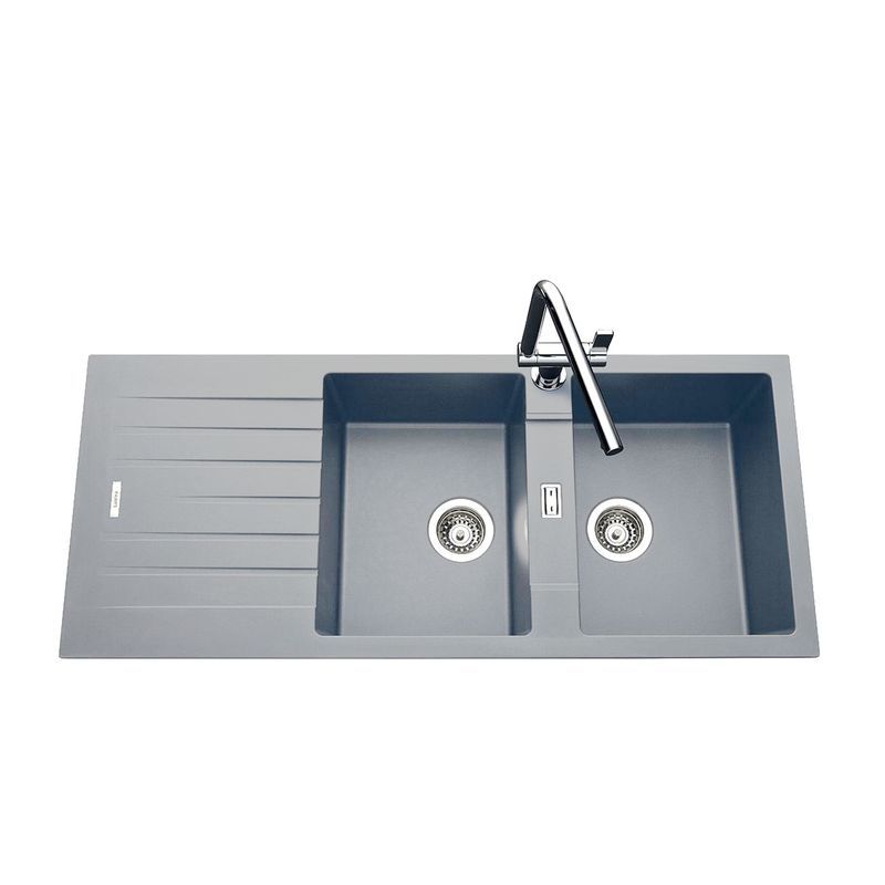 �vier granit gris ALBEY 2 bacs 1 �gouttoir 220 Toulouse (31)