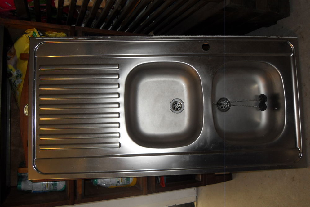 Evier Inox 2 bacs 20 Br�villers (62)