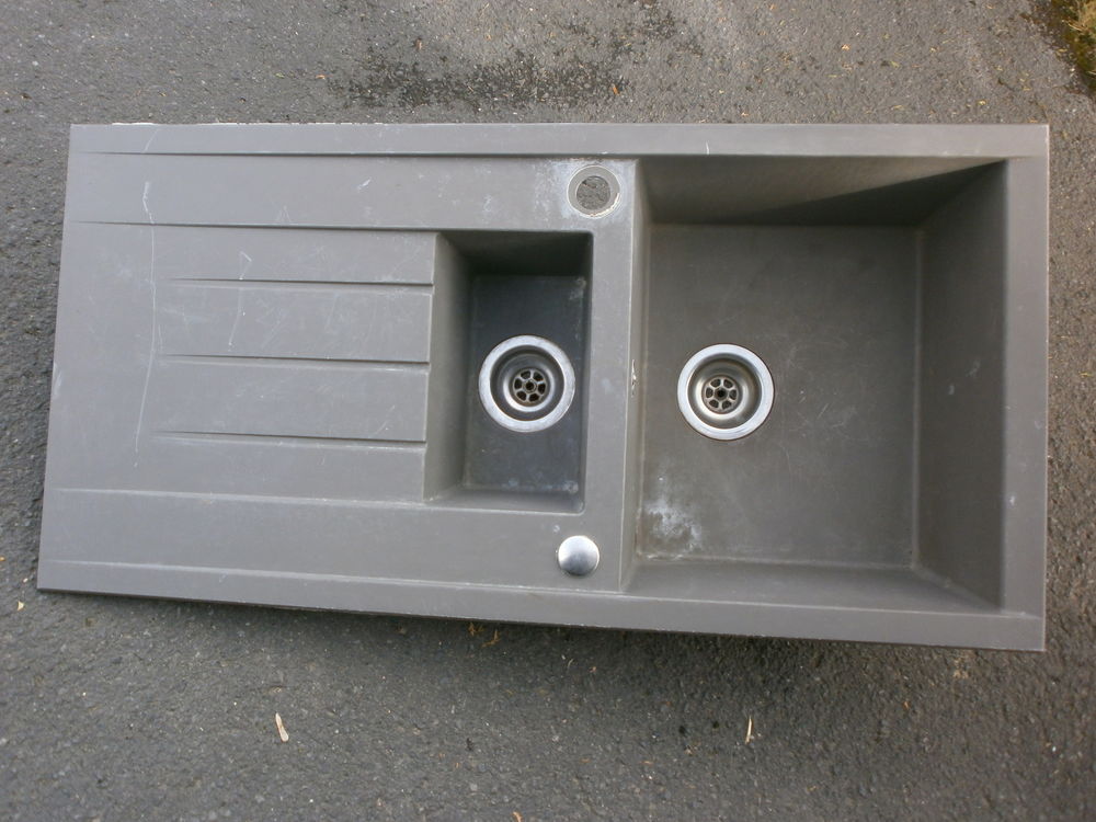 Evier en r�sine 2 bacs 20 Courchelettes (59)
