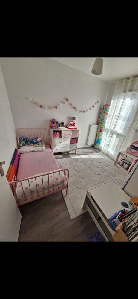 Lit �volutif rose ikea 90 Cormeilles-en-Parisis (95)