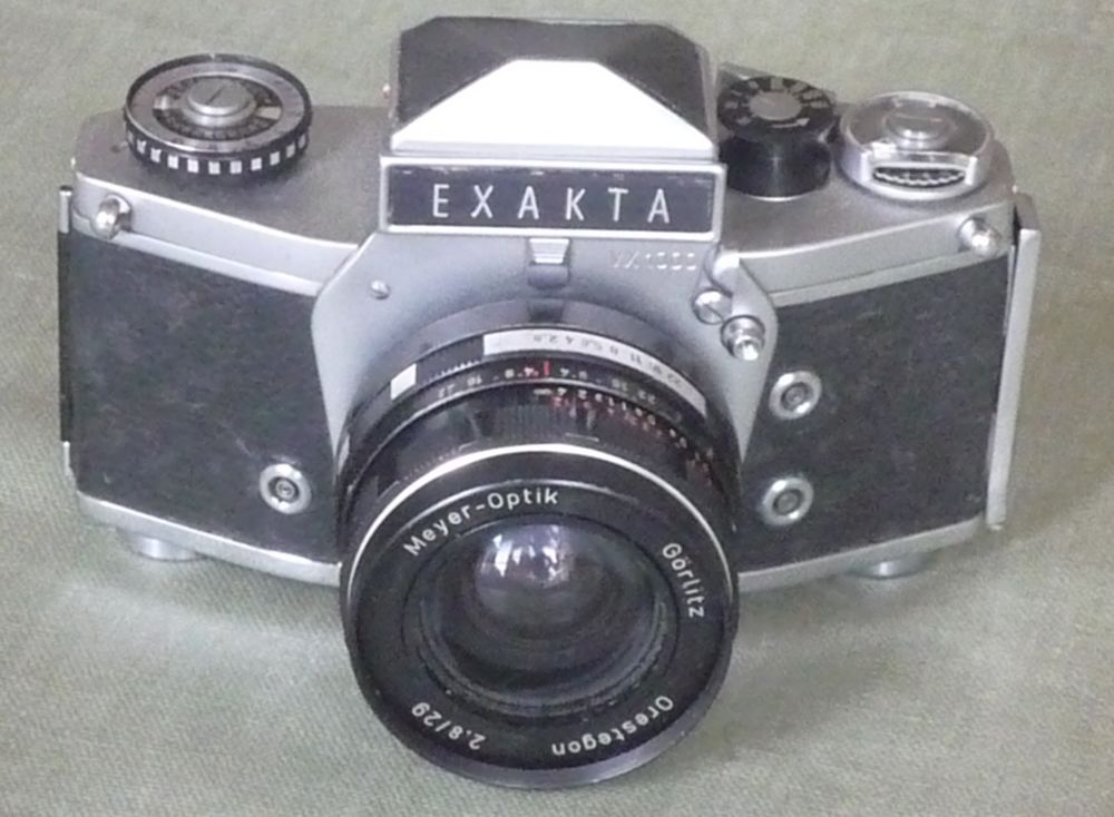 Exakta VX1000 avec objectif Meyer-Optik Orestegon 2,8/29 0 Saint-Sever (40)