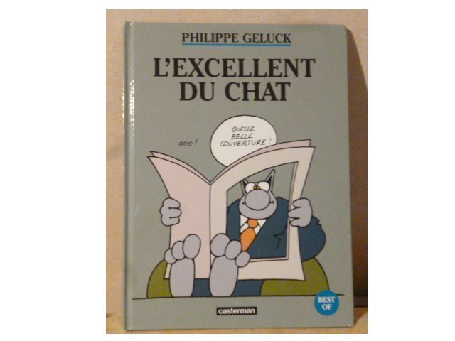 BD - L' EXCELLENT  DU  CHAT - Philippe Geluck  4 Martigues (13)