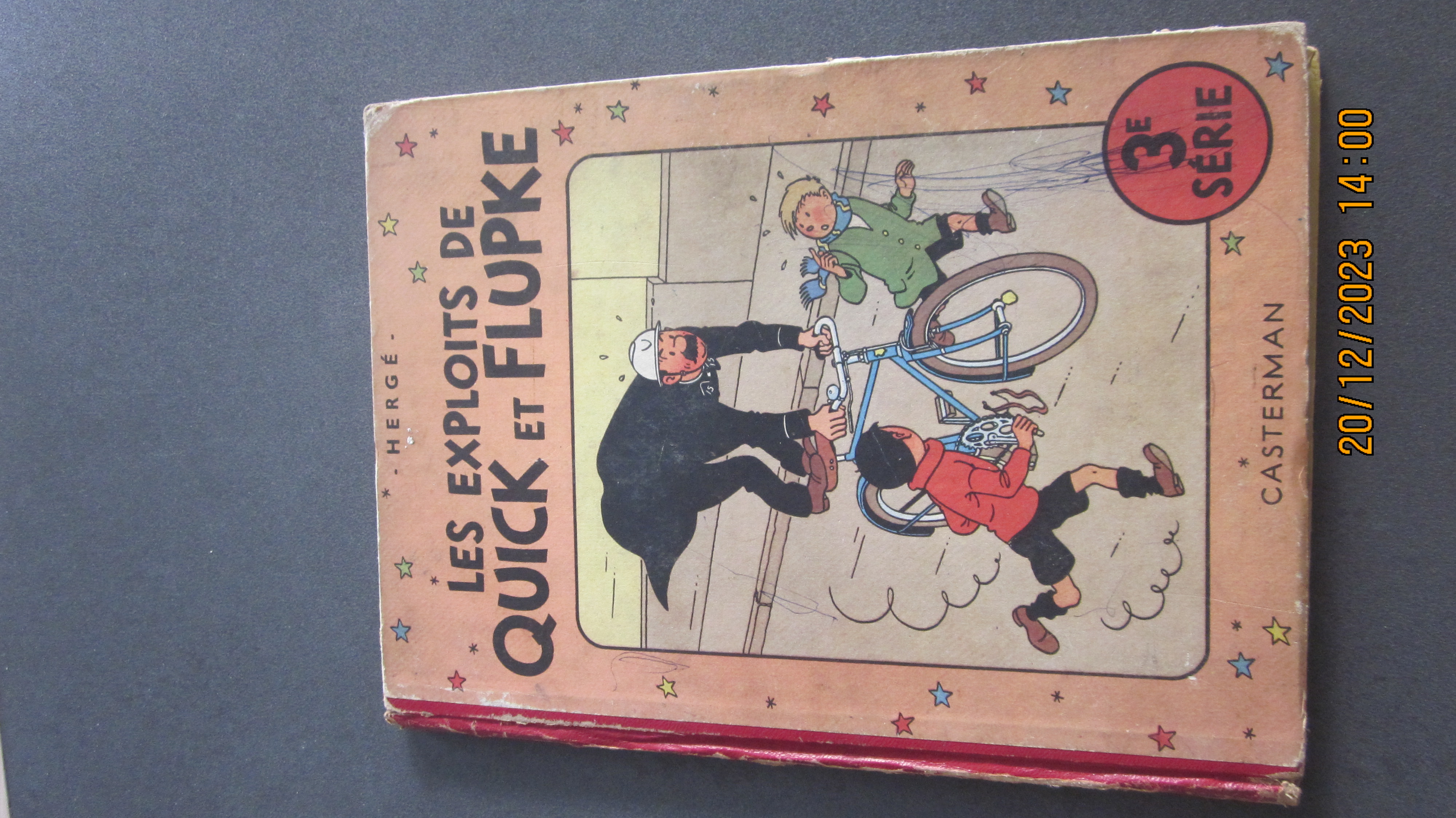 B D LES EXPLOITS DE QUICK ET FLUPKE DE 1950 D' HERGE 35 Coquelles (62)