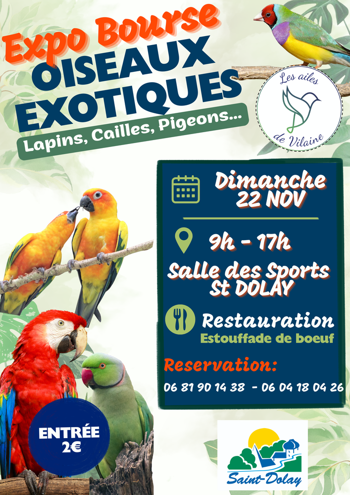 EXPOSITION BOURSE 0 Saint-Dolay (56)