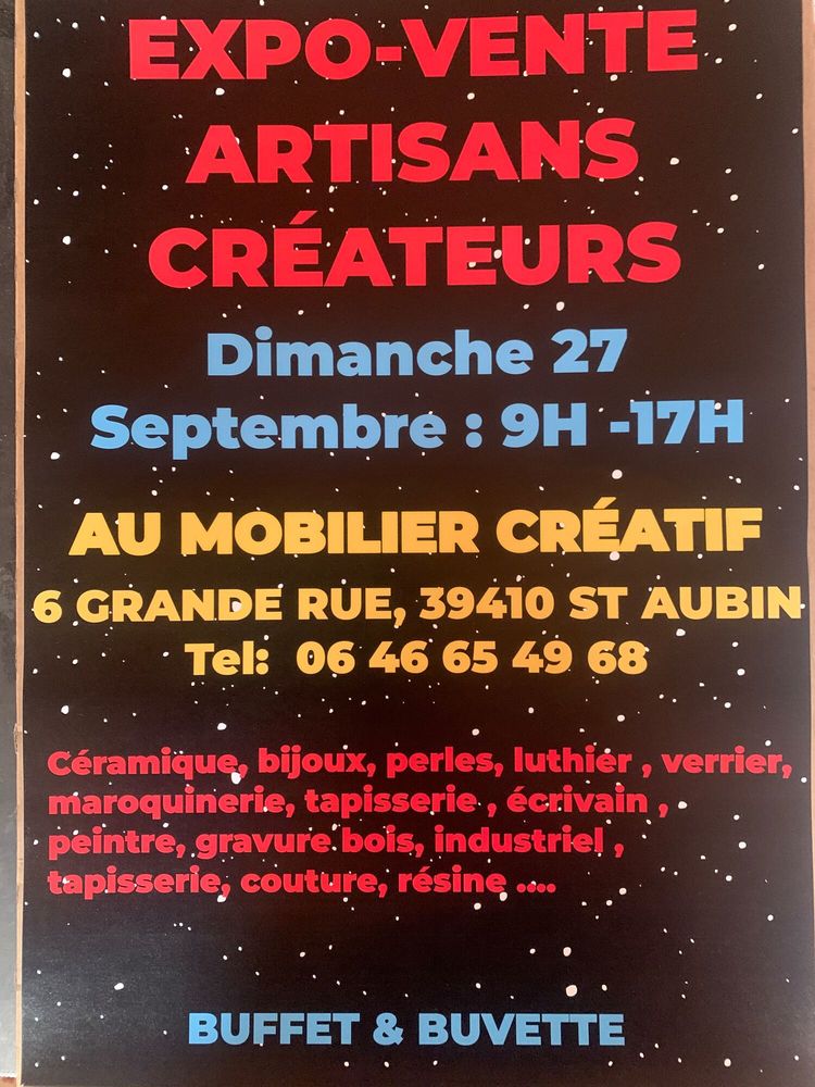 EXPOSITION DE PRODUIT ARTISANAL LOCAL 0 Saint-Aubin (39)