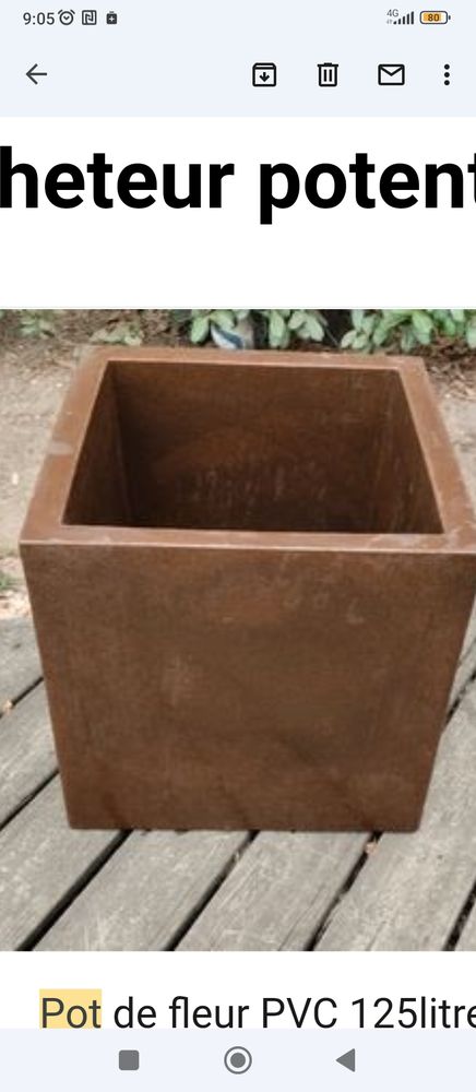 Pot ext�rieur 100l 20 Cadaujac (33)