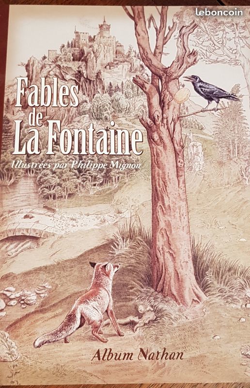 LES FABLES DE LA FONTAINE album NATHAN 2 Marseille 2 (13)