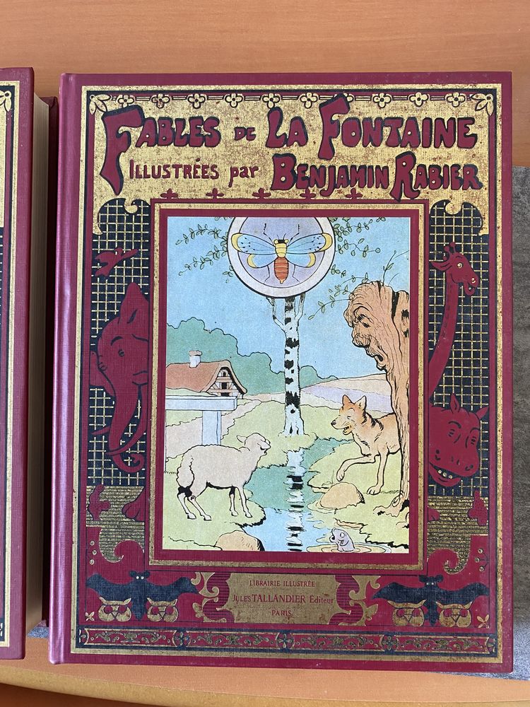 FABLES de LA FONTAINE illustr�es par Benjamin RABIER. 40 La Roche-sur-Yon (85)