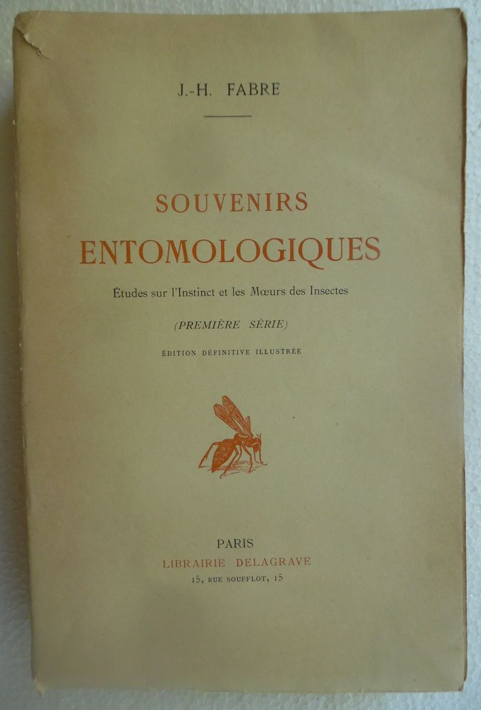  J.- H. FABRE    1ère série
SOUVENIRS ENTOMOLOGIQUES 
20 Castries (34)
