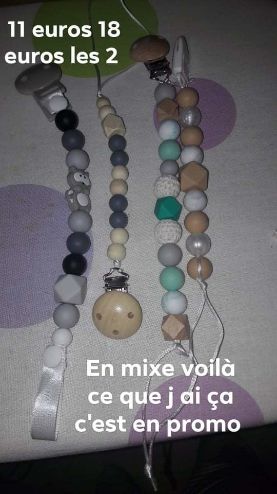 Fabrique des attache t�tine et bijoux 15 Domfront (61)