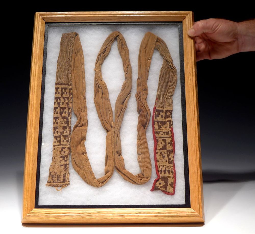 Fabuleuse ceinture en textile antiquit� pr�colombienne 2000 Saint-Fargeau-Ponthierry (77)