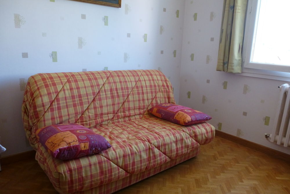 BZ facilement convertible 140/190 en tissu beige et ros� 0 Gap (05)