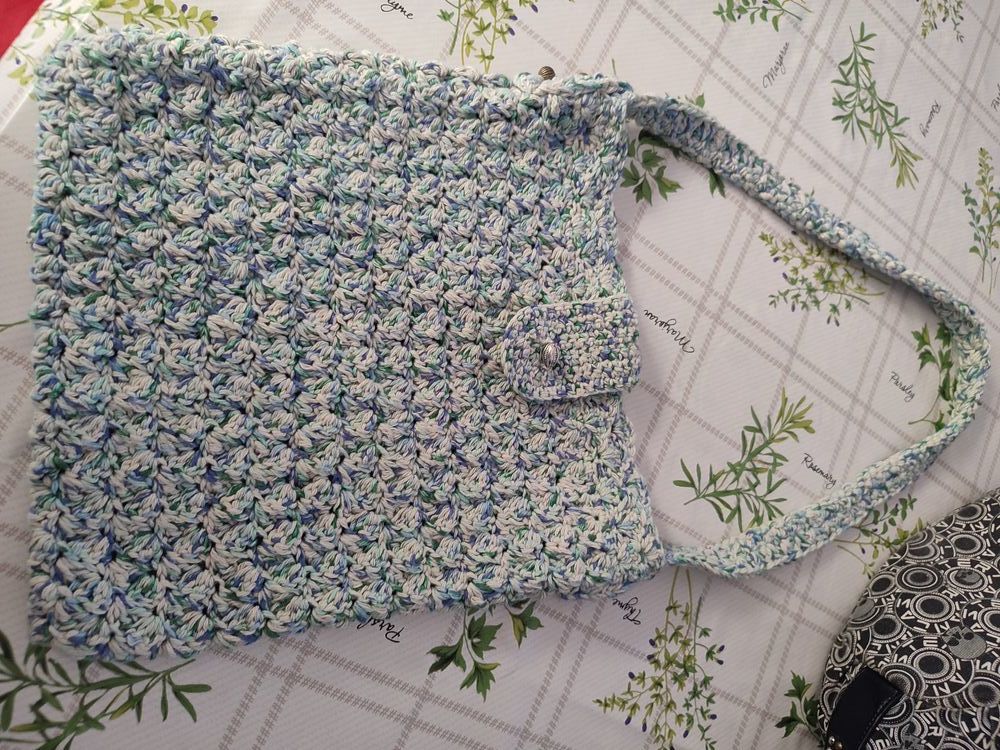 Sac fait en corde coton au crochet 
0 Angres (62)