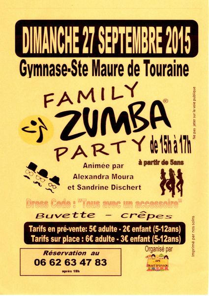 Familly Zumba Party 0 Sainte-Maure-de-Touraine (37)