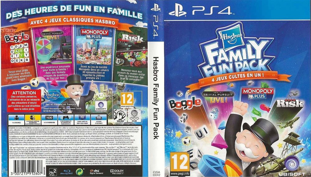 jeu ps4 family fun pack 6 Meaux (77)