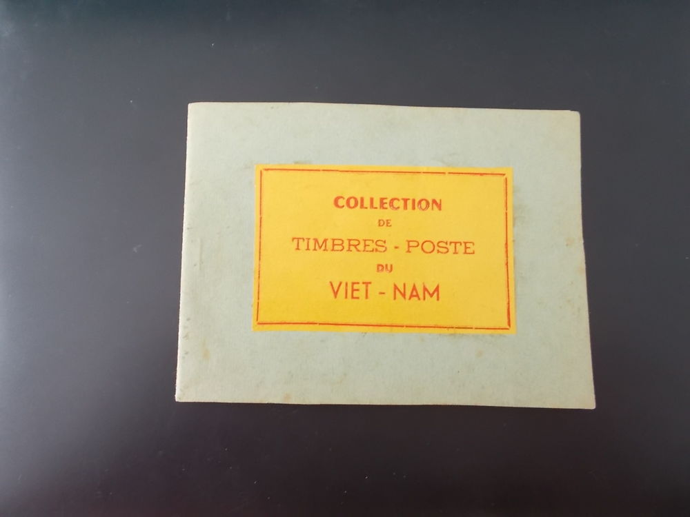 Fascicule de TIMBRES DU VIETNAM des ANN�ES 50 10 Caz�res (31)