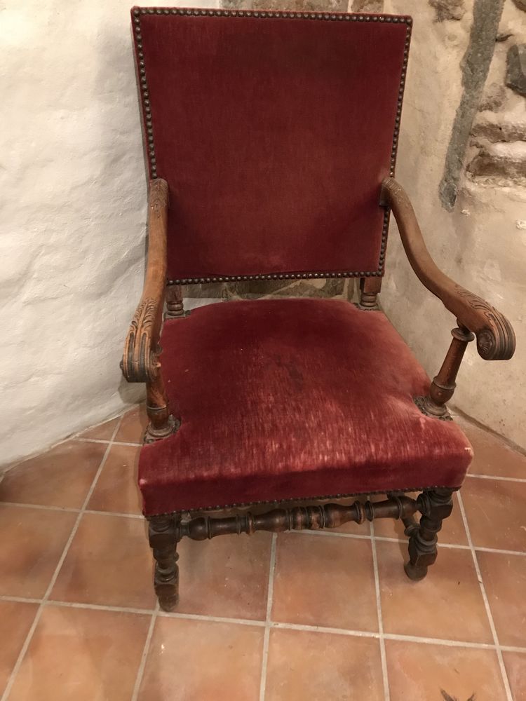 Fauteuil ancien style Louis XIV 120 Lyon 9 (69)