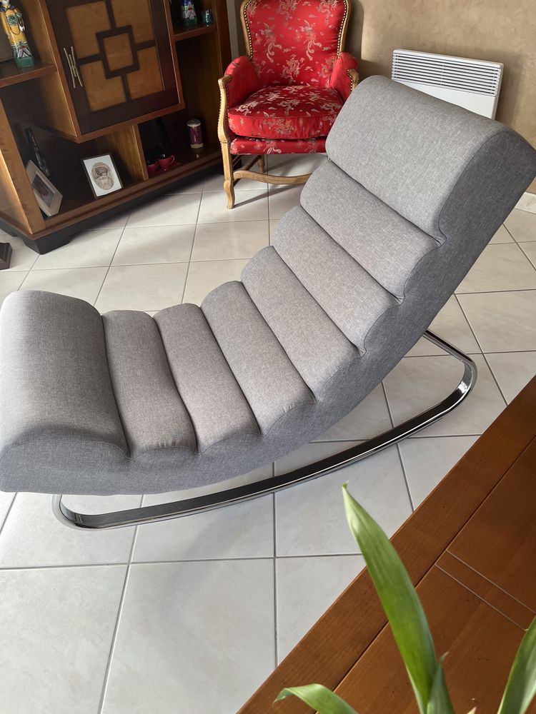 fauteuil bascule moderne gris 210 Plancoët (22)