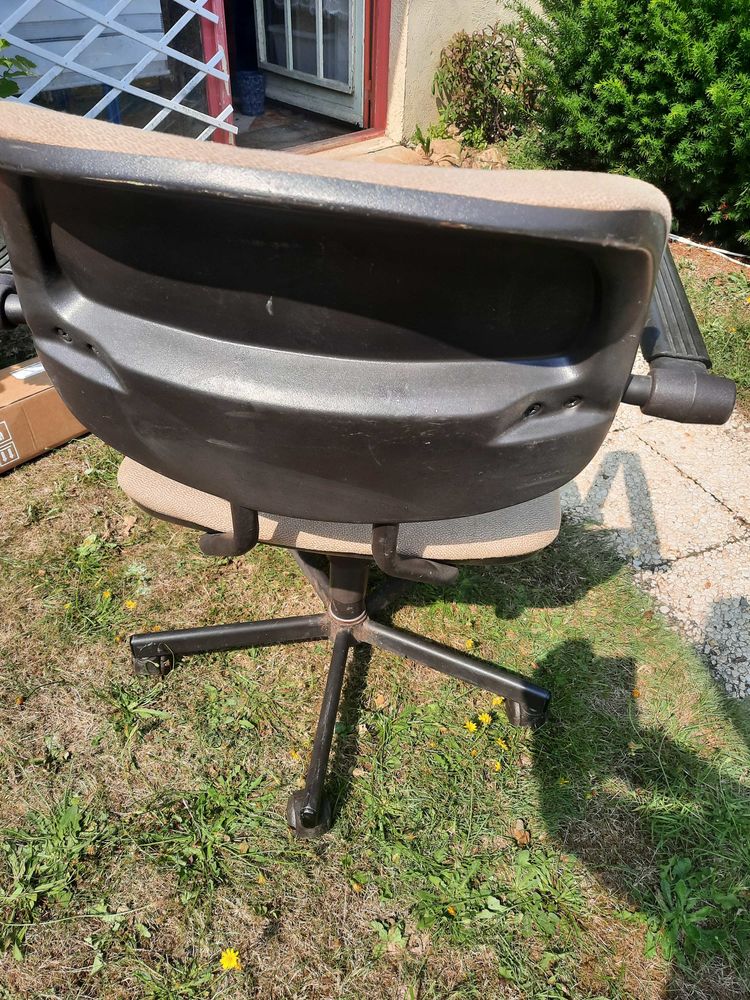 fauteuil beige bureau reglable 80 Caug� (27)