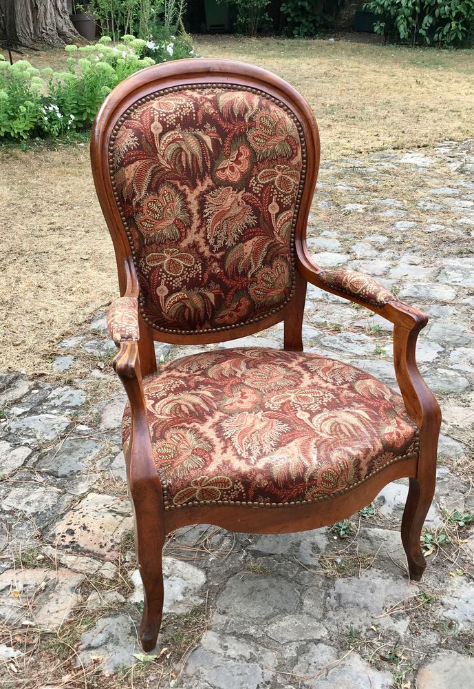 Fauteuil berg�re bois blond 50 Neauphle-le-Ch�teau (78)