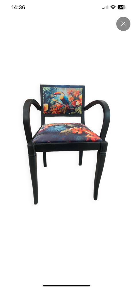 Fauteuil bridge ann�es 70 r�nov� 100 La Redonne (13)