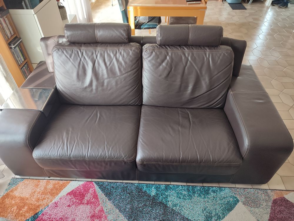 Fauteuil cabriolet et canap� en cuir Marinelli 500 Belleneuve (21)