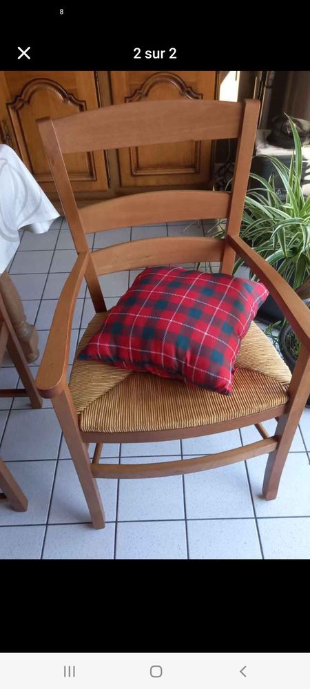 Fauteuil  campagnard en bon etat 80 Haubourdin (59)