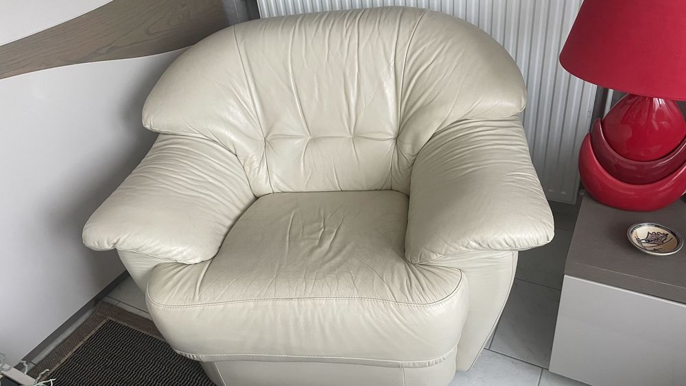 fauteuil  - canap� cuir 2 places 120 Chauray (79)