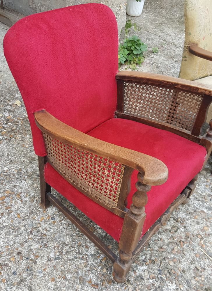 Fauteuil de chemin�e en l'�tat 50 Vimory (45)