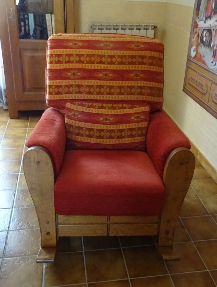 Fauteuil en ch�ne massif -Tr�s confortable- Excellent 380 Yzeure (03)