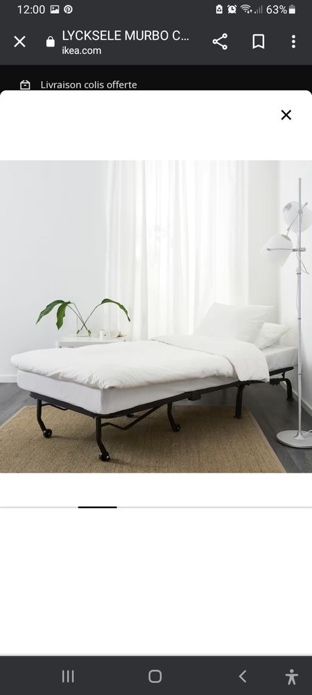 Fauteuil  convertible lit 100 Tourcoing (59)