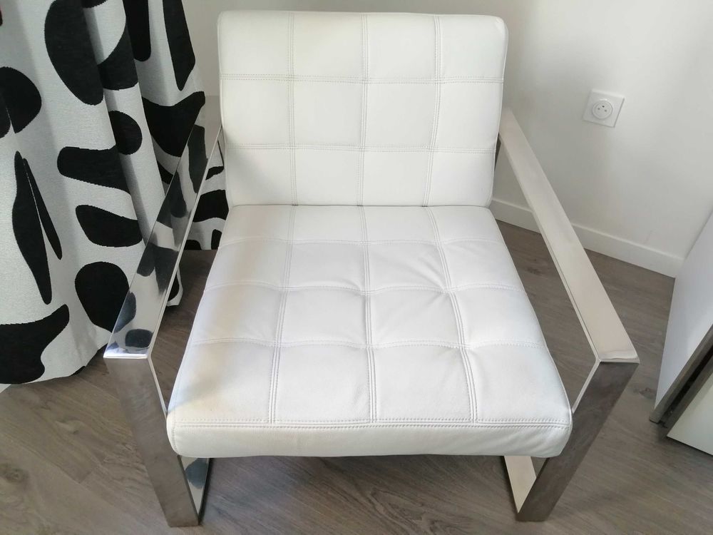 fauteuil cuir blanc 350 Ambar�s-et-Lagrave (33)