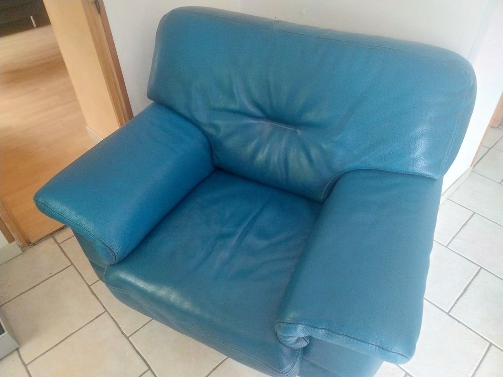  fauteuil cuir xxl  bleu 100 Saint-Barth�lemy-d'Anjou (49)